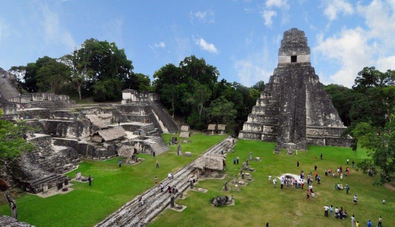The ruins of Tikal in Guatemala. From http://www.mayan-ruins.org/tikal/