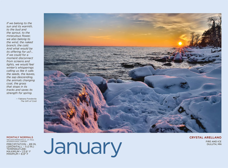 2022 Minnesota Weatherguide Environment™ Wall Calendar - Freshwater Society