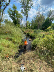 Stream measurements on Vermillion River