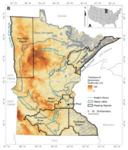 Landslide publication map