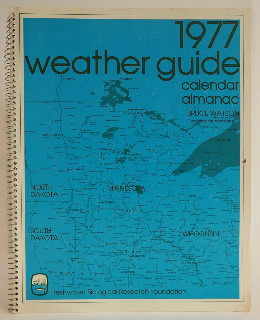 Weatherguide 1977 Calendar - First edition